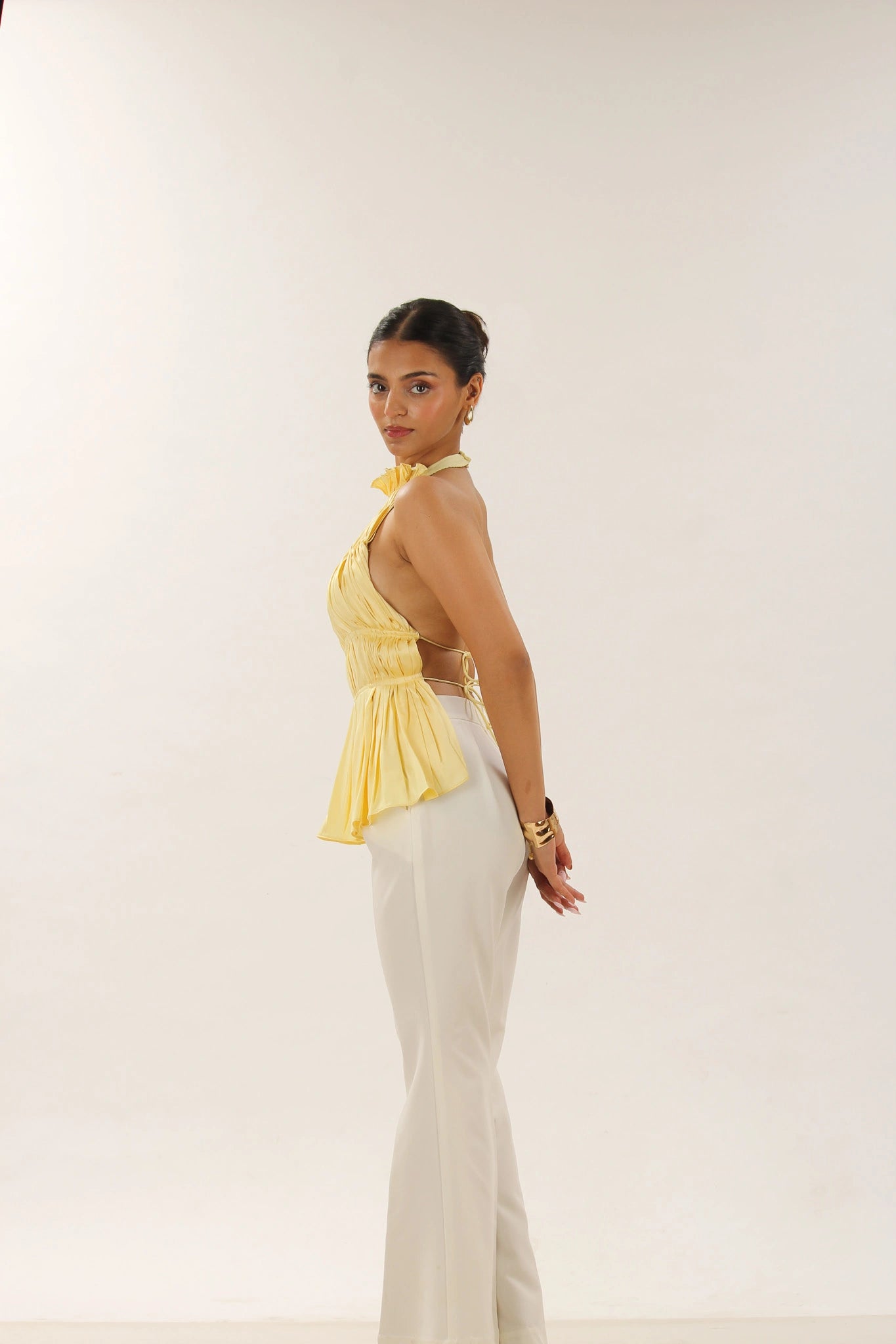 Nia top - Butter yllow - Miraz By Noor - Nia top - Butter yllow