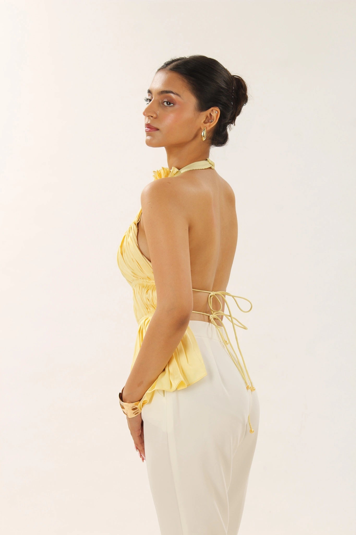 Nia top - Butter yllow - Miraz By Noor - Nia top - Butter yllow