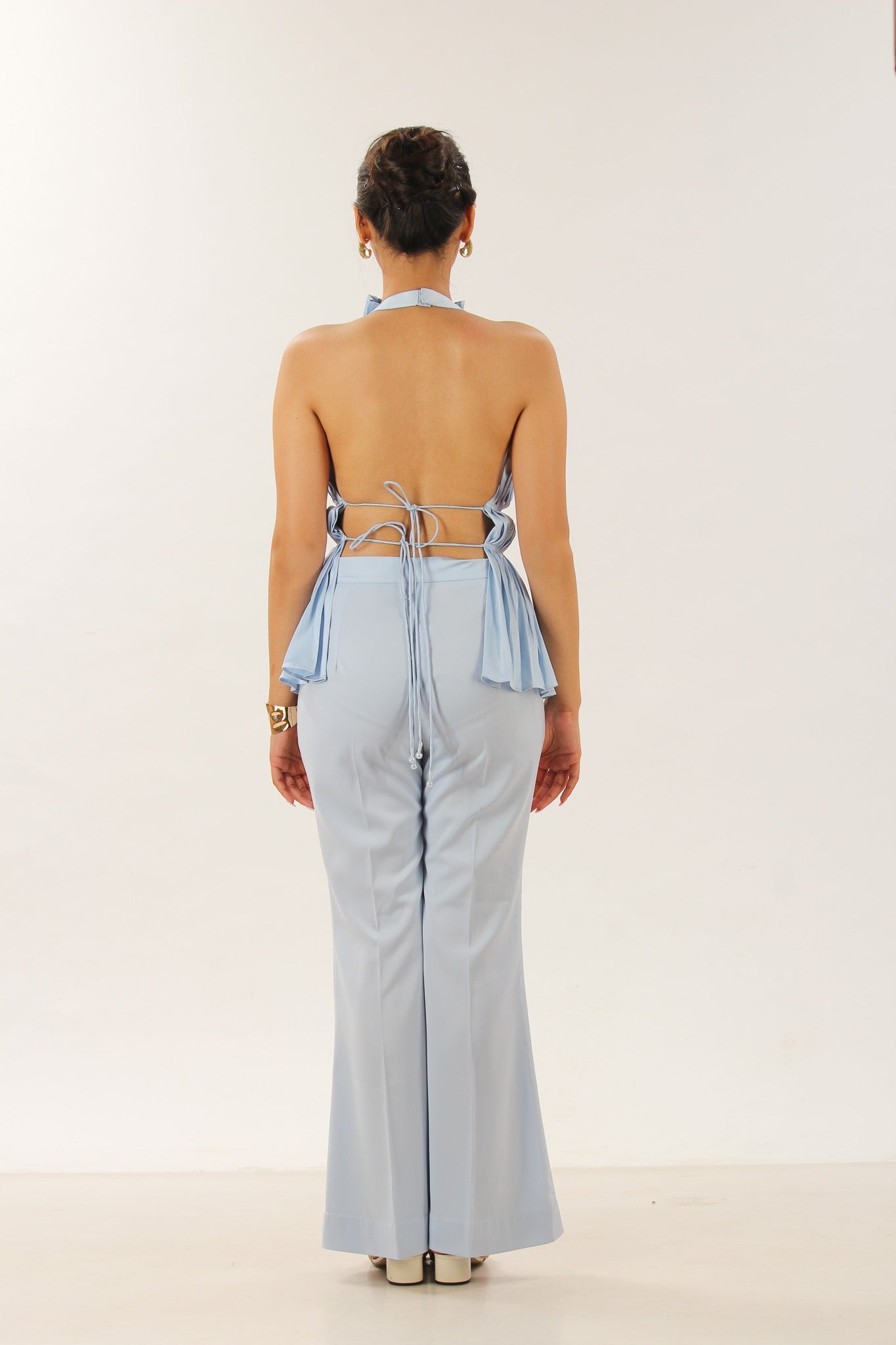 Nia top - Pastel blue - Miraz By Noor - Nia top - Pastel blue