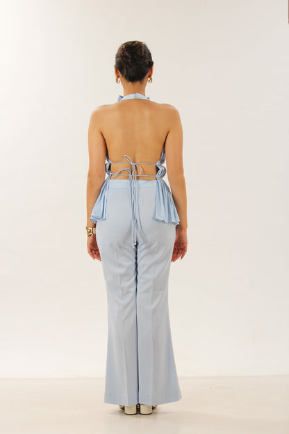 Nia top - Pastel blue - Miraz By Noor - Nia top - Pastel blue
