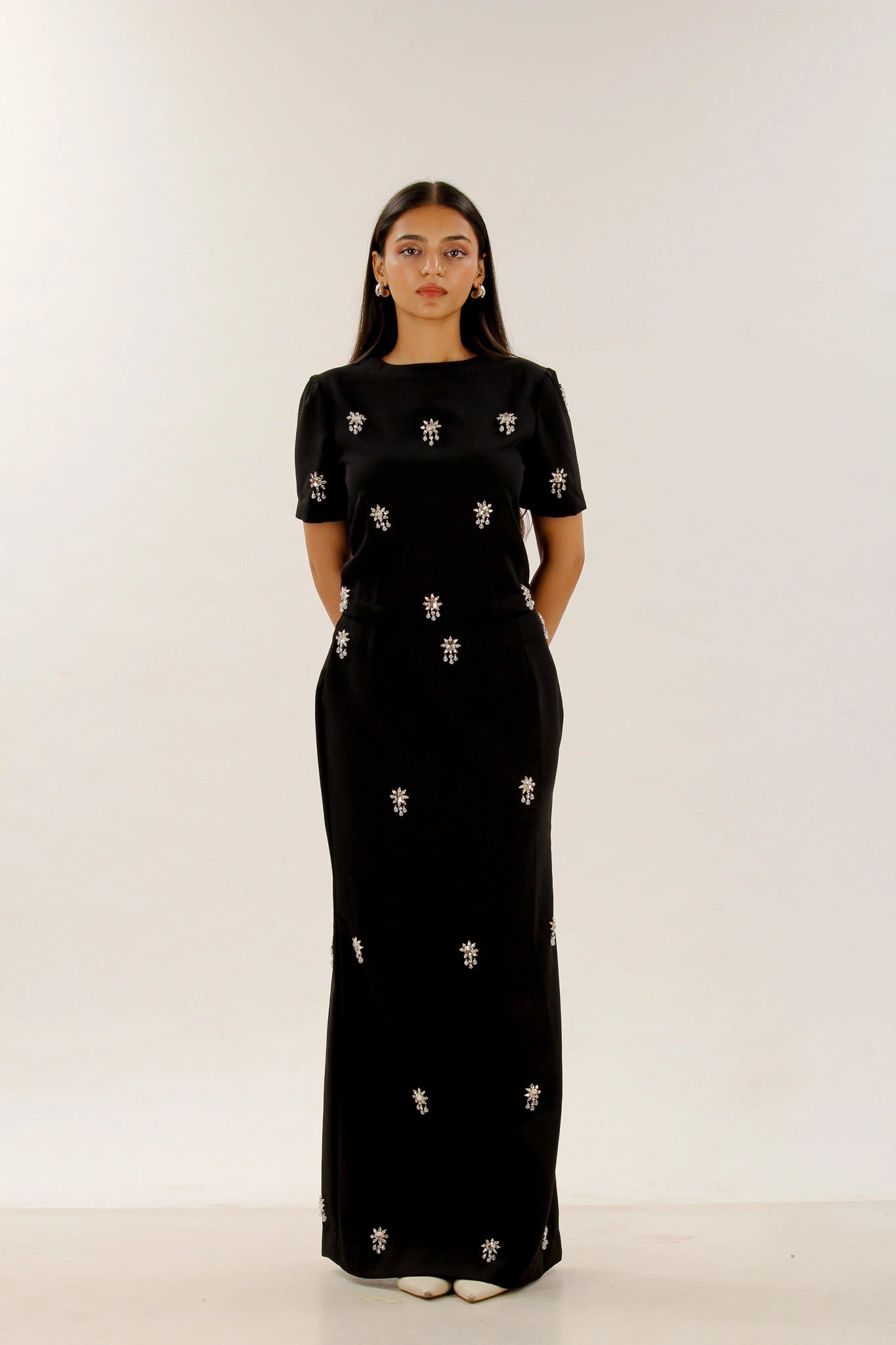 Vessa Skirt - Black - Miraz By Noor - Vessa Skirt - Black