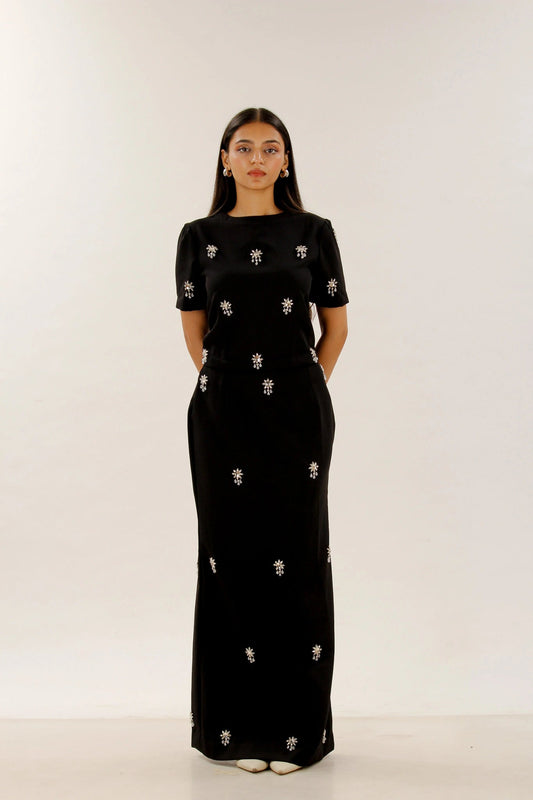 Vessa Skirt - Black - Miraz By Noor - Vessa Skirt - Black